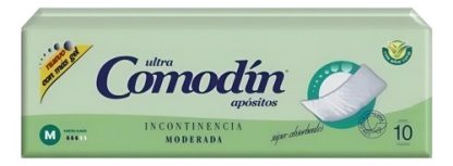 Imagen 1 de 3 de Apósitos Comodín Incontinencia Moderada M x 10 unidades
