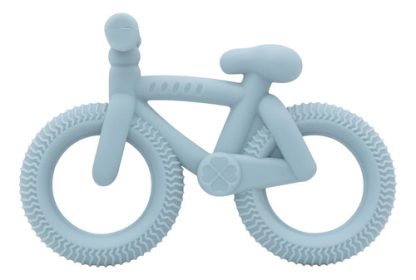 Imagen 1 de 1 de Mordillo Silicona Bebe Forma De Bici Mordedor Dentición +3m