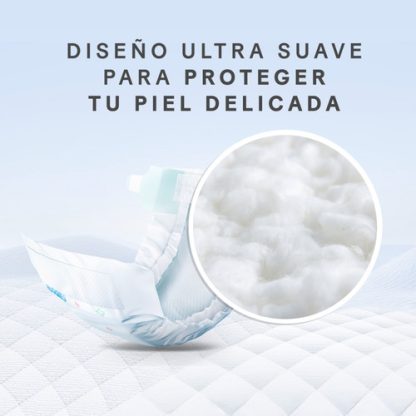 Imagen 2 de 9 de Pañal Huggies Dermacare Talle P X68