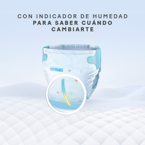 Imagen 7 de 9 de Pañal Huggies Dermacare Talle P X68