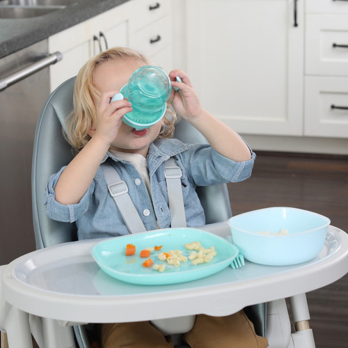 Imagen 4 de 5 de Chicco Vaso De Aprendizaje 6m+ Azul 200ml