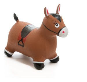 Miniatura 1 de 2 de Saltarin Inflable De Goma Caballito Resistente 50kg