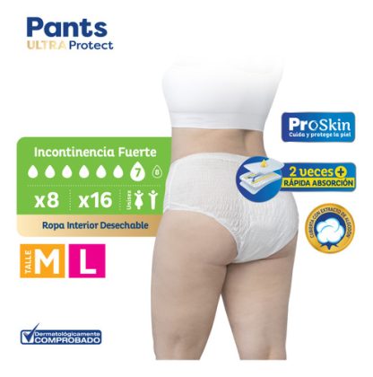Imagen 4 de 6 de Ropa Interior Tena Pants Ultra Talle Large X8 Unidades