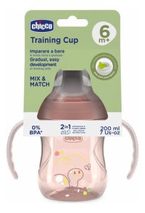Miniatura 2 de 4 de Chicco Vaso De Aprendizaje 6m+ Rosa 200ml