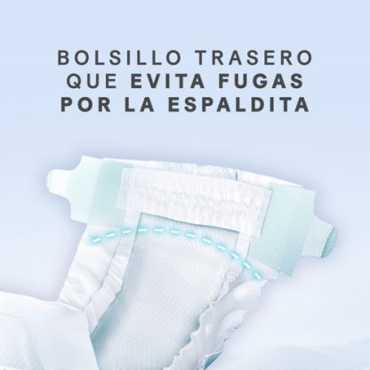 Imagen 3 de 9 de Pañal Huggies Dermacare Talle P X68
