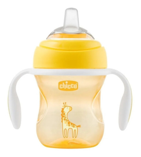 Imagen 1 de 2 de Vaso Bebe Chicco Transition Cup Amarillo +4m