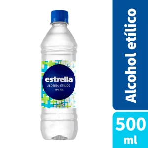 Miniatura 1 de 1 de Alcohol Etilico Estrella 96% 500ml