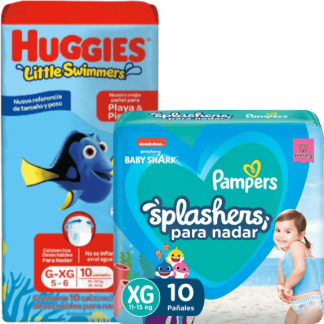 Pañales para el agua