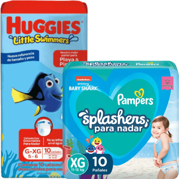 Pañales para el agua