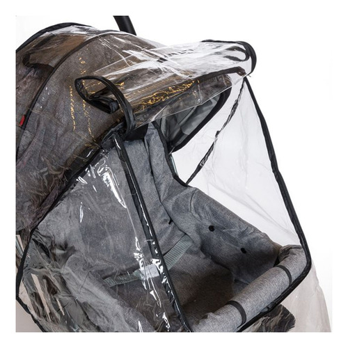 Imagen 4 de 4 de Cobertor de Lluvia con Ventana para Cochecito de Bebé