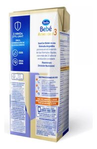 Miniatura 2 de 3 de Leche Sancor Bebé 3 Advanced - 200ml X30 Unidades