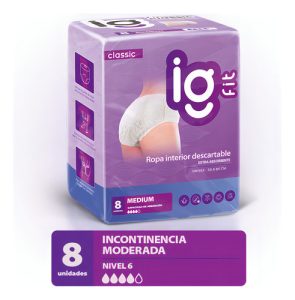 Miniatura 1 de 6 de Ropa Interior Igfit Talle M x 8 unidades
