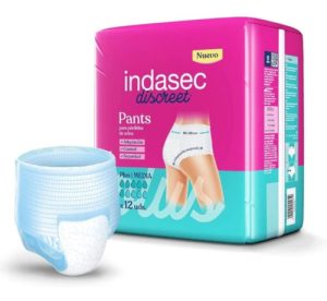Miniatura 2 de 2 de Indasec Discreet Pants Mediano x 12 unidades