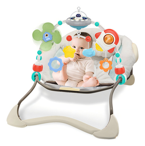 Imagen 2 de 2 de Móvil Cunero Musical Para Bebe con Encastre Universal