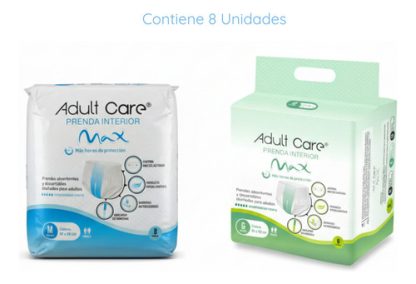 Imagen 6 de 8 de Ropa Interior Descartable Adult Care Max Pañal Para Adultos Talle G (Grande)