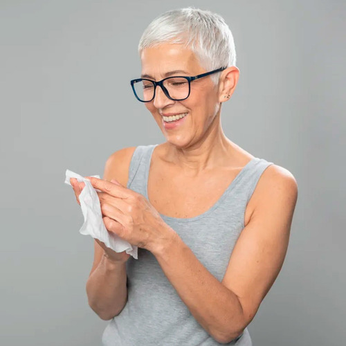 Imagen 2 de 4 de Toallas Húmedas Q-soft Adultos X40. Hipoalergénicas