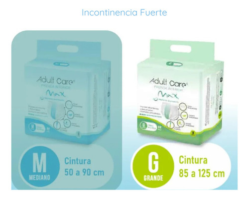 Imagen 4 de 8 de Ropa Interior Descartable Adult Care Max Pañal Para Adultos Talle G (Grande)