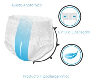 Miniatura 2 de 8 de Ropa Interior Descartable Adult Care Max Pañal Para Adultos Talle G (Grande)