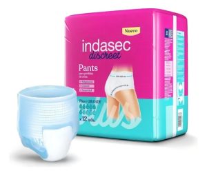 Miniatura 2 de 3 de Indasec Discreet Pants Plus Grande x 12 unidades