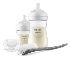 Miniatura 1 de 7 de Set Baby Shower Avent Mamaderas, Chupete Y Cepillo Scd838/09
