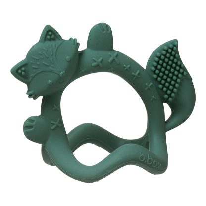 Imagen 3 de 11 de Mordillo Muñequera Bbox Zorro 3+ Meses Silicona Libre BPA