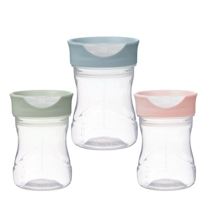 Imagen 1 de 11 de Vaso Entrenador Bbox Training Cup 240ml con Ventana Transparente Antigoteo