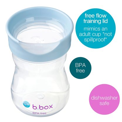 Imagen 8 de 11 de Vaso Entrenador Bbox Training Cup 240ml con Ventana Transparente Antigoteo