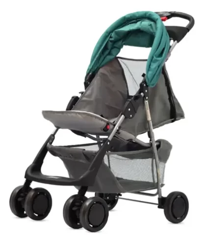 Imagen 3 de 5 de Cochecito Bebesit Travel System Con Huevito Eos Verde Color Verde