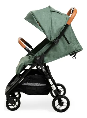 Imagen 2 de 7 de Bebesit Cochecito De Paseo T-flex Verde Negro