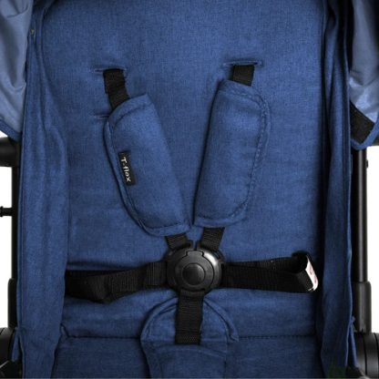 Imagen 6 de 7 de Cochecito Travel System T-flex Bebesit Azul Negro