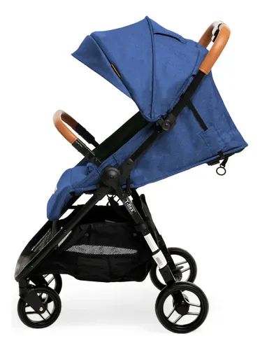 Imagen 2 de 7 de Bebesit Cochecito De Paseo T-flex Azul Negro