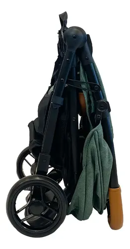 Imagen 7 de 7 de Bebesit Cochecito Travel System T-flex Con Huevito Verde Negro