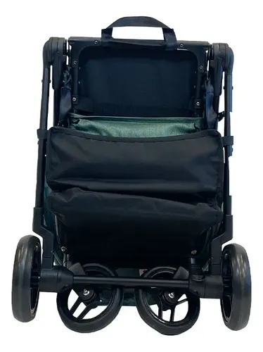 Imagen 7 de 7 de Bebesit Cochecito De Paseo T-flex Verde Negro