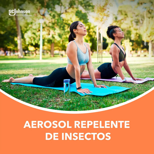 Imagen 2 de 6 de Repelente Mosquitos Off! Aero Camping 170ml