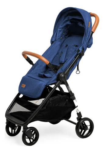 Imagen 1 de 7 de Bebesit Cochecito De Paseo T-flex Azul Negro