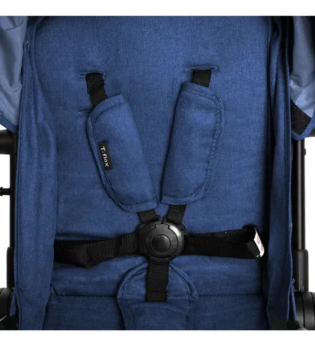 Imagen 5 de 7 de Bebesit Cochecito De Paseo T-flex Azul Negro