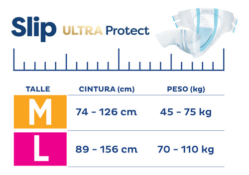 Imagen 5 de 6 de Pañal Tena Slip M x 21 unidades