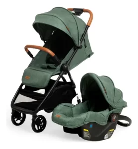Miniatura 1 de 7 de Bebesit Cochecito Travel System T-flex Con Huevito Verde Negro