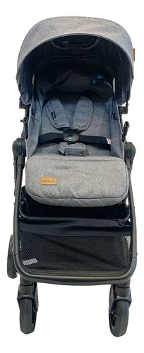 Imagen 5 de 7 de Bebesit Cochecito Travel System T-flex Con Huevito Gris Negro