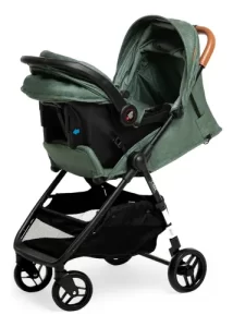 Miniatura 3 de 7 de Bebesit Cochecito Travel System T-flex Con Huevito Verde Negro