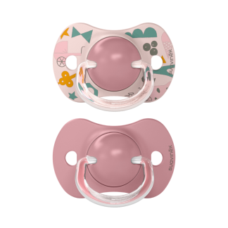 Chupete Suavinex Prints A Walk 2U 0-6 Meses Pack 2 Unidades Fisiológico