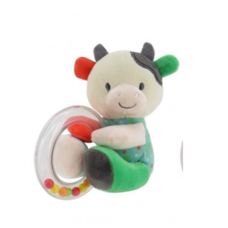 Sonajero Woody Toys 225084 Peluche con Argolla Transparente Estimulación Temprana