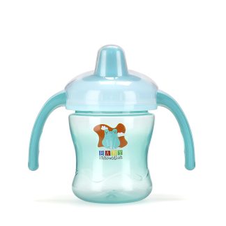 Vaso Entrenador Baby Innovation Safe Sip 210ml con Pico Silicona +6 Meses Antiderrame
