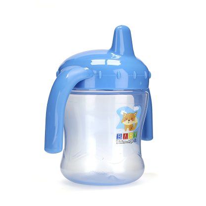 Imagen 4 de 11 de Vaso Entrenador Baby Innovation Safe Sip 210ml Antiderrame +8 Meses