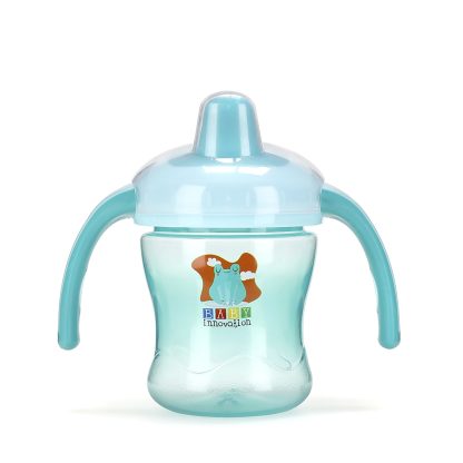 Imagen 8 de 12 de Vaso Entrenador Baby Innovation Safe Sip 210ml con Pico Silicona +6 Meses Antiderrame