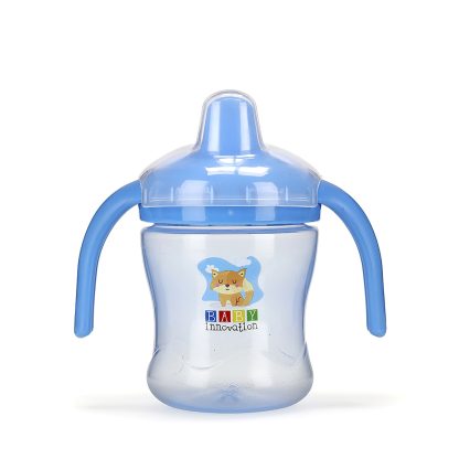 Imagen 8 de 11 de Vaso Entrenador Baby Innovation Safe Sip 210ml Antiderrame +8 Meses