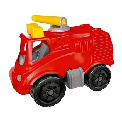 Imagen 4 de 5 de Juguete Bombero Mini Duravit Art 364 Rojo con Cañón Giratorio