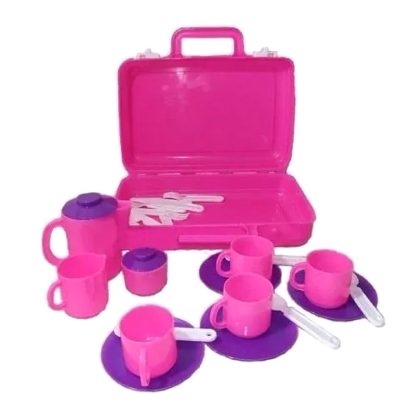 Imagen 4 de 5 de Juego de Té Duravit Valija 25 Piezas Rosa