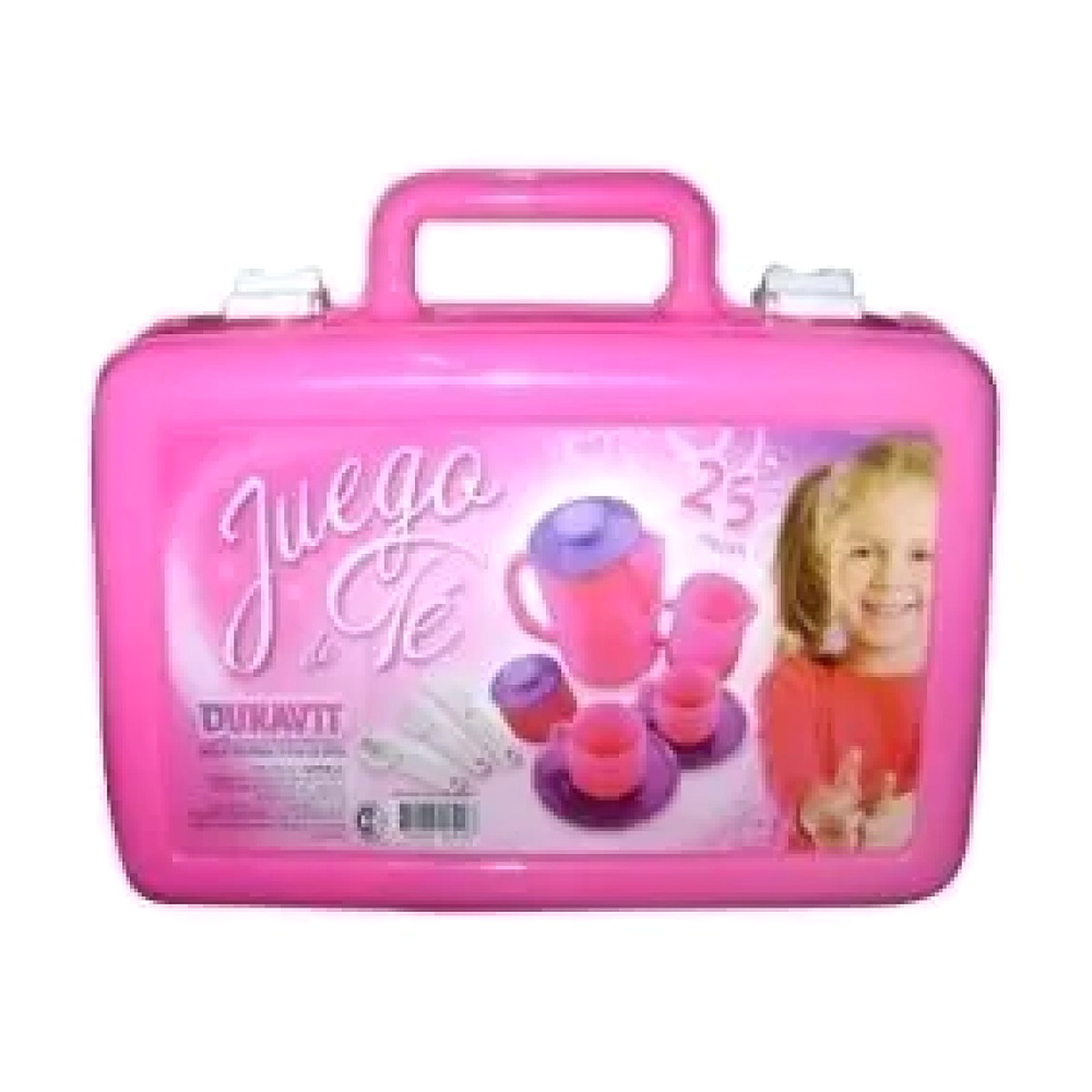 Imagen 5 de 5 de Juego de Té Duravit Valija 25 Piezas Rosa