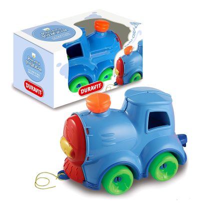 Imagen 1 de 1 de Locomotora Didáctica Duravit 626 con Ruedas Verdes y Sonido